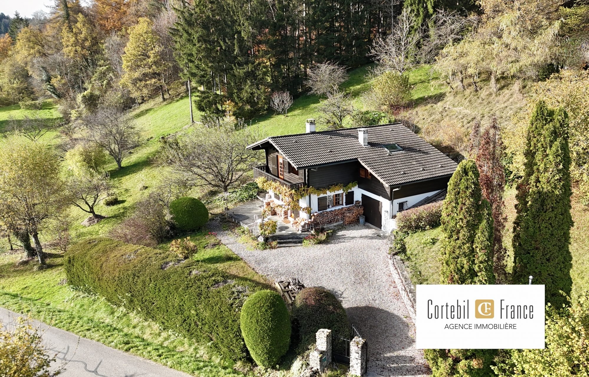 A Vendre - Le Sappey - Chalet Et Son Parc De 6800 m2