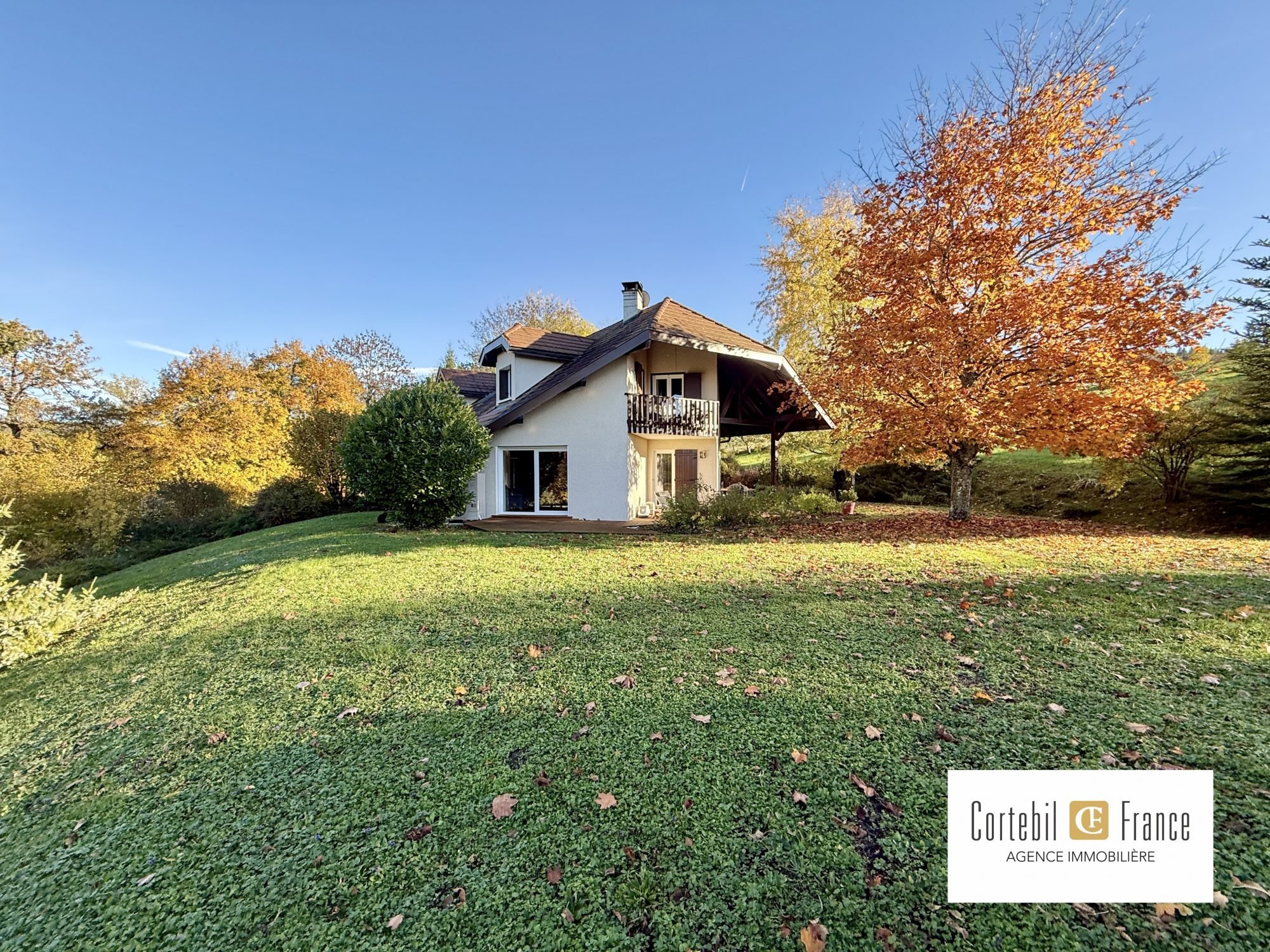 A Vendre A Cercier - Villa 7 Pièces Sur Terrain De 5348 m2